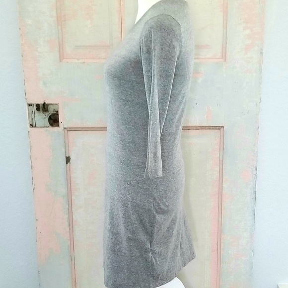 Make Offer Current Elliott 3/4 Sleeve Tee Dress - Picture 5 of 8